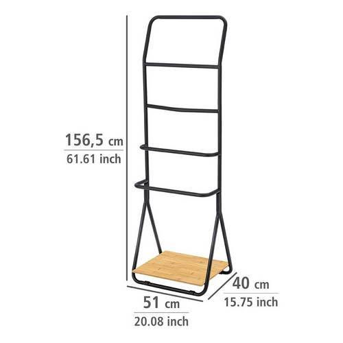 TOALLERO PIE WENKO 24151 VERONA NEGRO