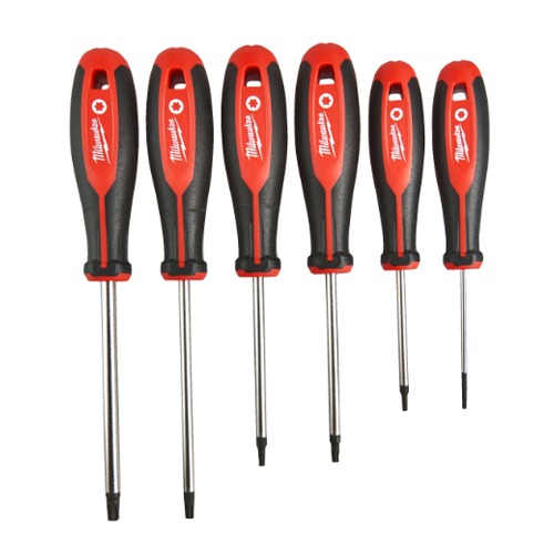 JUEGO DESTORNILLADOR MILWAUKEE TORX 6PZ 4932471809