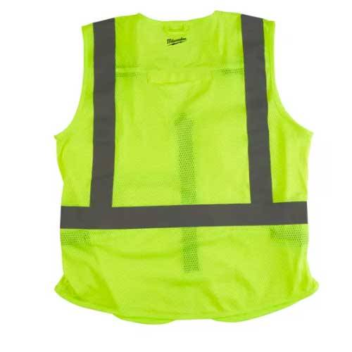 CHALECO MILWAUKEE ALTA VISIBILIDAD L/XL AMARILLO