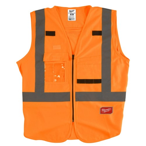 CHALECO MILWAUKEE ALTA VISIBILIDAD L/XL NARANJA