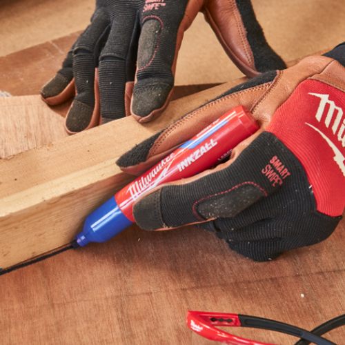 GUANTES MILWAUKEE PIEL HIBRIDO M/8 4932471912