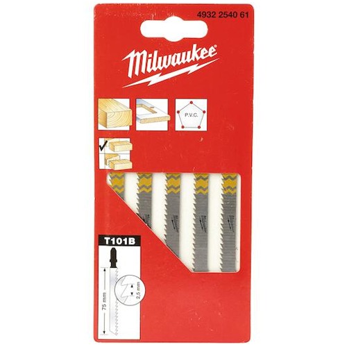 HOJA SIERRA MILWAUKEE 5 PIEZAS 4932254061