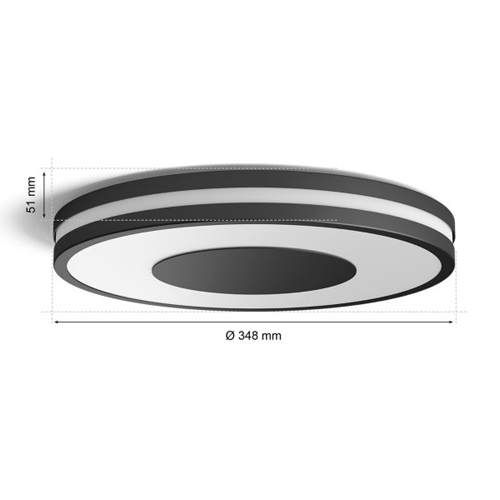 PLAFON PHILIPS HUE BEING NEGRO 929003055101