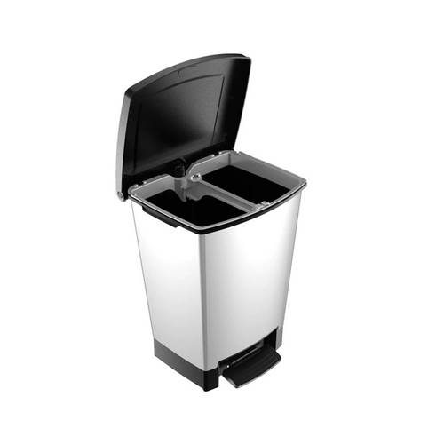 CUBO PEDAL CURVER PEDAL BIN 25L GRIS 248976