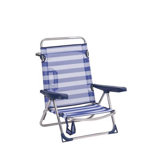 SILLA PLAYA ALCO 607ALF-0056 POSIC AZUL/BLANC