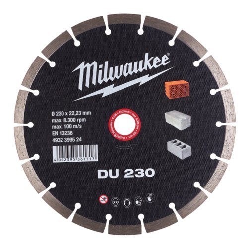 DISCO DIAMANTE MILWAUKEE 230MM GENERAL OBRA DU