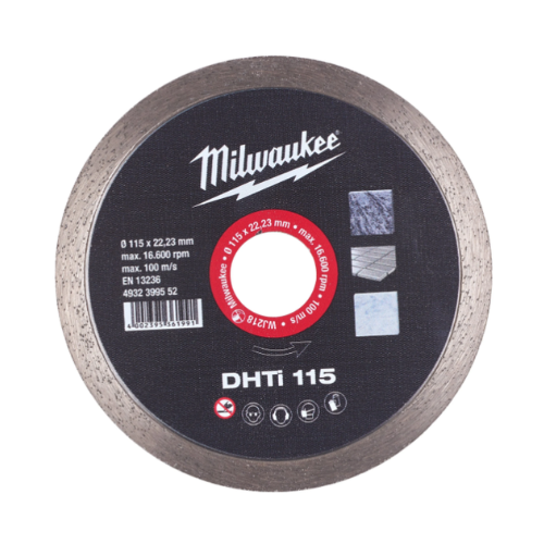 DISCO DIAMANTE MILWAUKEE CONTINUO DHTI 115MM