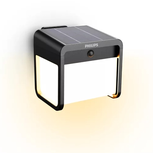 APLIQUE SOLAR PHILIPS EZRA UE WA SQ 30K BL IR