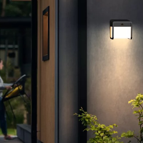APLIQUE SOLAR PHILIPS EZRA UE WA SQ 30K BL IR