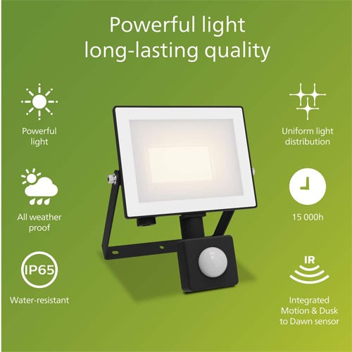 PROYECTOR PHILIPS LOIS FLOOD BL 20W 50K HV IR