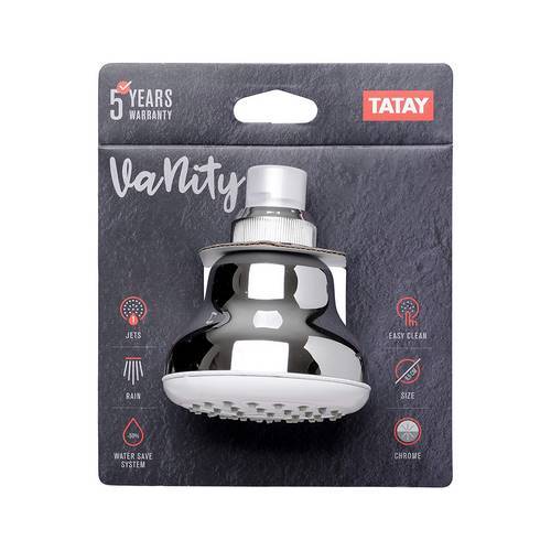 DUCHA TATAY PIÑA VANITY CROMO 37009