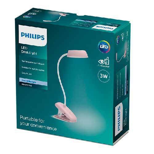LAMPARA MESA PHILIPS DSK201 PT 3W 40K P USB 02