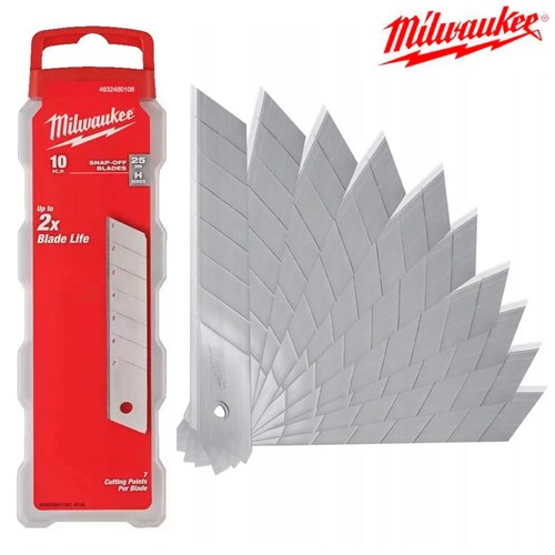 HOJAS CUTTER MILWAUKEE 25MM 10UDS 4932480108