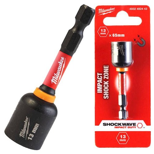VASO CON EJE MILWAUKEE HEX1/4" 4932492443