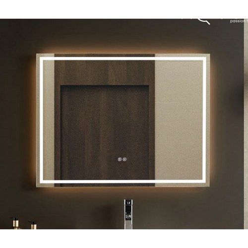 ESPEJO BAÑO AQUORE BAKU 800X800 LED