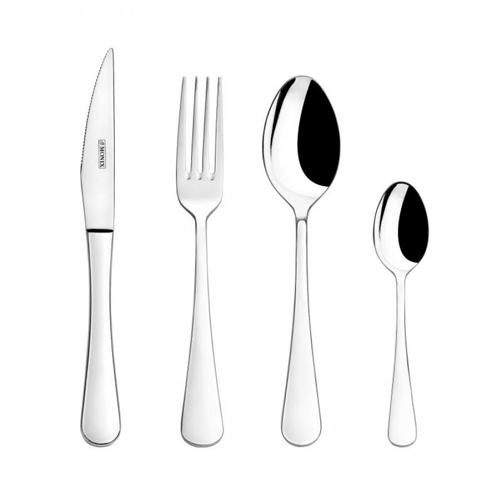CUBERTERIA MONIX TRIESTE 24P C/CHULET INOX M202974