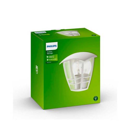 APLIQUE PHILIPS CREEK 1X60W BLANCO 153873116