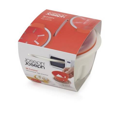 ESCALFADOR HUEVO JOSEPH MICROONDAS NARANJA 45019
