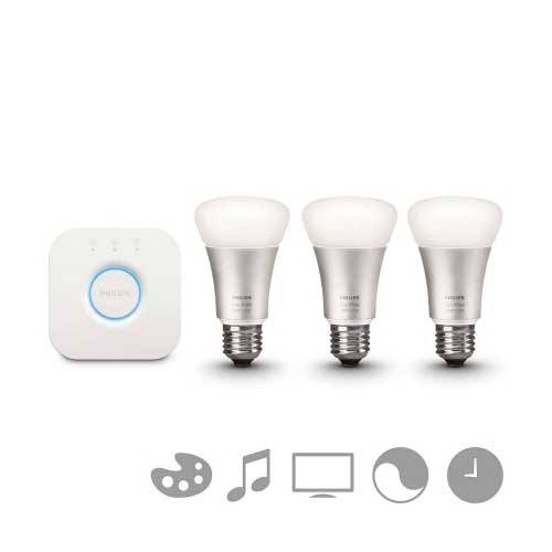 SET PHILIPS 46153200 HUE 10W A60 E27 3