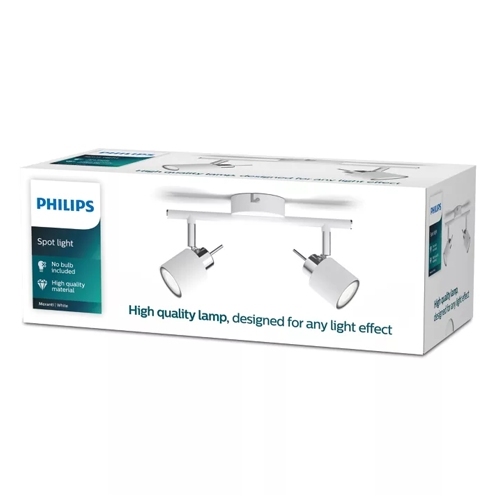 FOCO PHILIPS MERANTI BAR/TUBE 2X35W BLANC