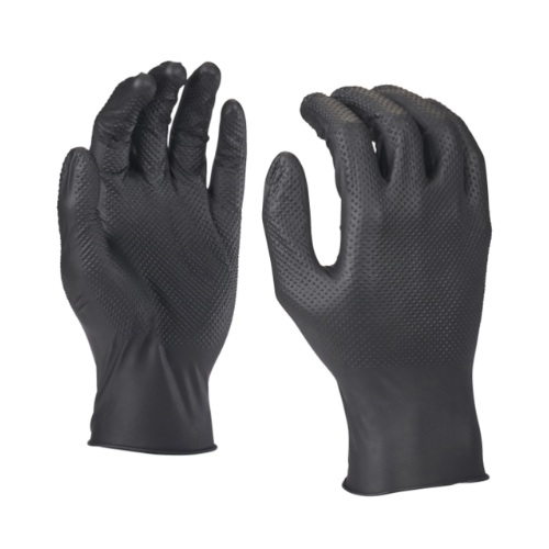 GUANTES MILWAUKEE NITRILO DESECHABLES 9/L 50PZS