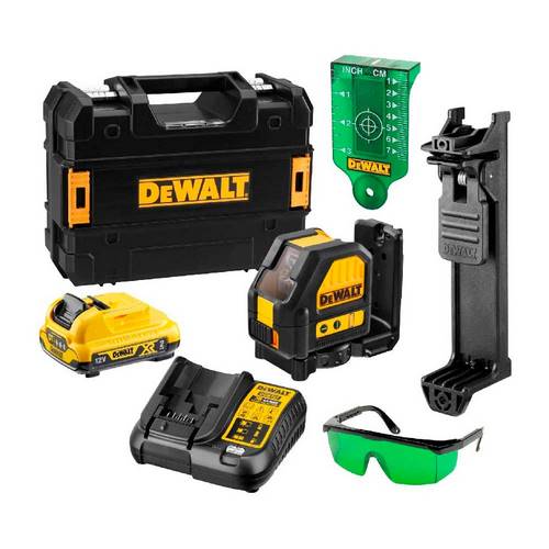 NIVEL LASER DEWALT DCE088D1G AUTONIV 2 LINEAS