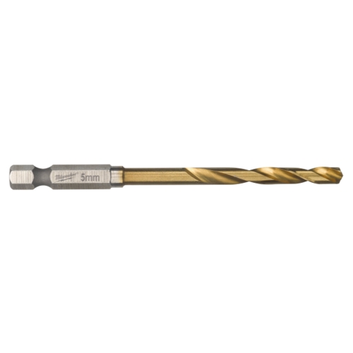 BROCA MILWAUKEE SHOCKWAVE HSS-G TIN 5MM