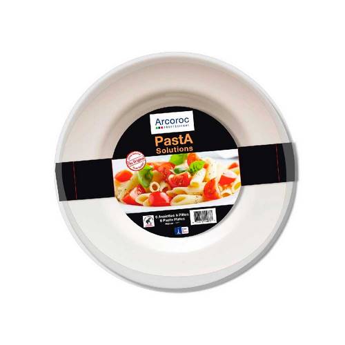 PLATO ARC ARCOROC SOLUTION PASTA SET/6 9122805