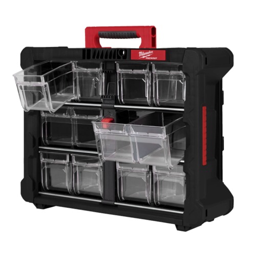ORGANIZADOR MILWAUKEE PACKOUT GAVETAS TIP BIN