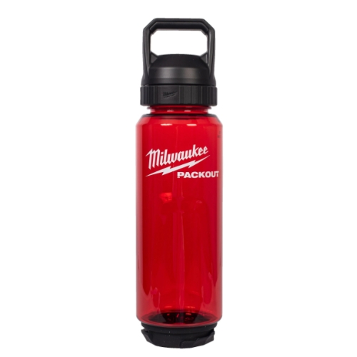 BOTELLA MILWAUKEE PACKOUT 1005ML PLAST ROJO