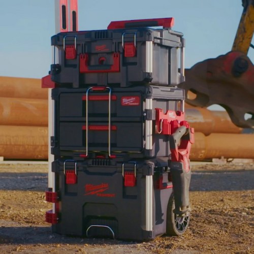 SOPORTE MILWAUKEE C/GANCHOS P/PACKOUT 4932498650