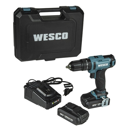 TALADRO PERCUTOR WESCO WS2390K2.1 18V 50NM 2BAT
