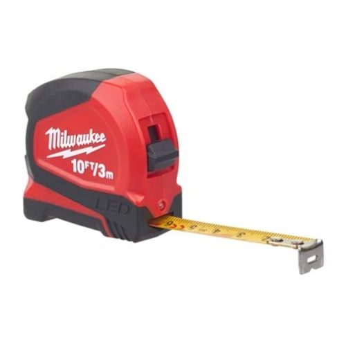 FLEXOMETRO MILWAUKEE LED MAGNETICO 3M/10FTX16MM