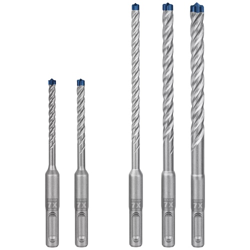 SET BROCAS BOSCH EXPERT SDS PLUS-7X 5U 2608900197