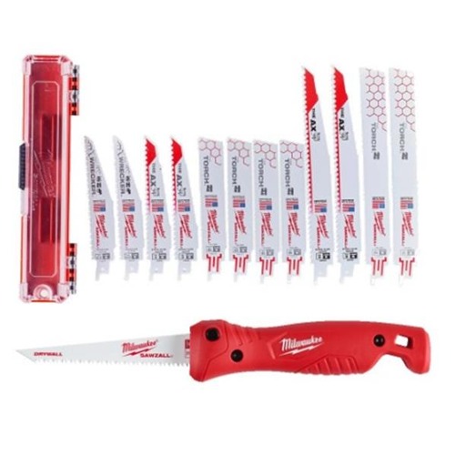 ESTUCHE MILWAUKEE 12 HOJAS SABLE 49222229