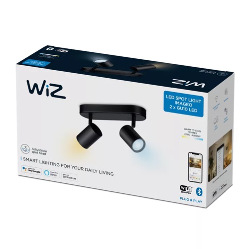 FOCO PHILIPS WIZ IMAGEO 27-65K 2X5W NEGRO