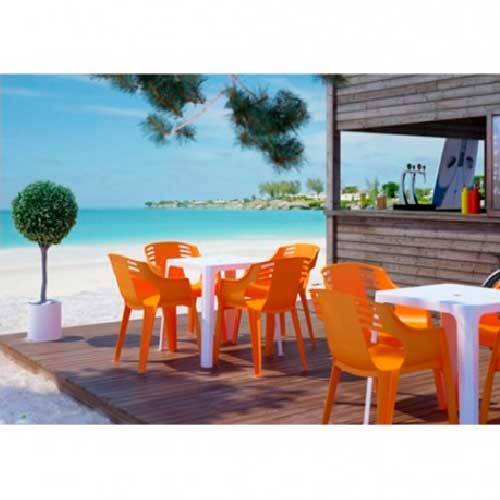MESA RESOL BEACH BAR 70X70 BLANC 59506