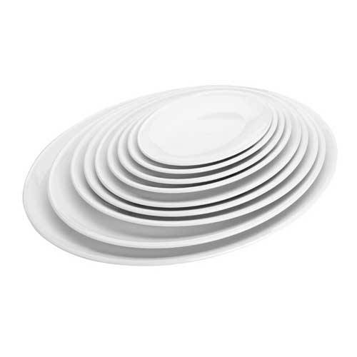 BANDEJA LACOR 62755 MELAMINA OVAL 314X234 BLANC