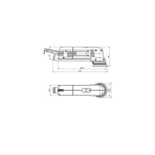 LIJADORA EXCENTR.EL.METABO SXE400