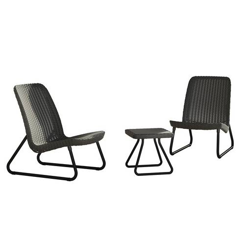 CJTO CURVER RIO PATIO BALCONY MARRON 211426