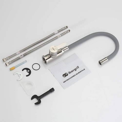 MONOMANDO FREG IBERGRIF RAINBOW VERT INOX M22119-9