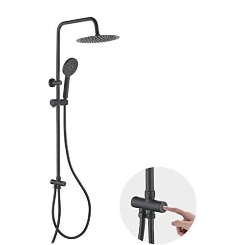 SET COLUMNA DUCHA IBERGRIF C/BARRA NEGRA M20706B