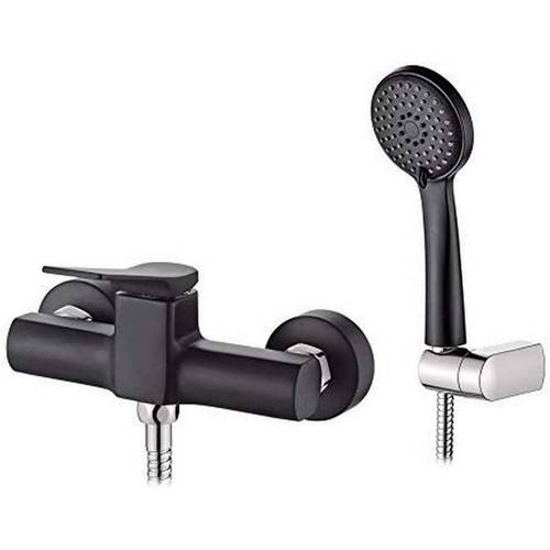 MONOMANDO DUCHA IBERGRIF PRAGA NEGRO M12004B