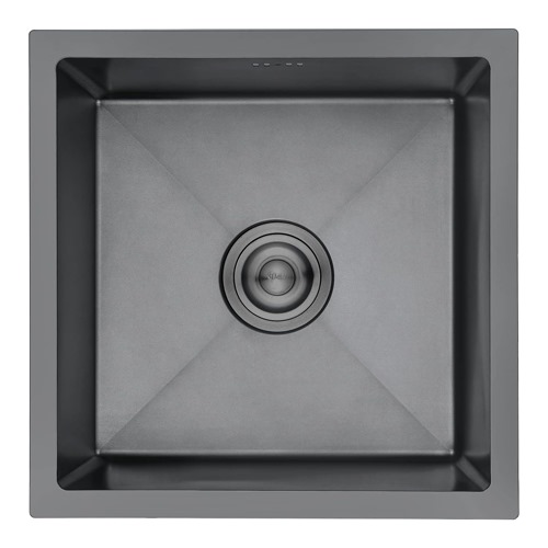 FREGADERO IBERGRIF 40X40 NEGRO M84040B