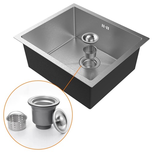 FREGADERO IBERGRIF 50X43 INOX M85043