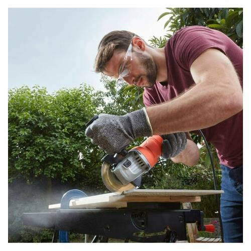 AMOLADORA B&D BEG110A5 750W 115MM 12000RPM+5 DISC