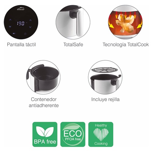 FREIDORA AIRE LACOR 69509 VITALCOOK