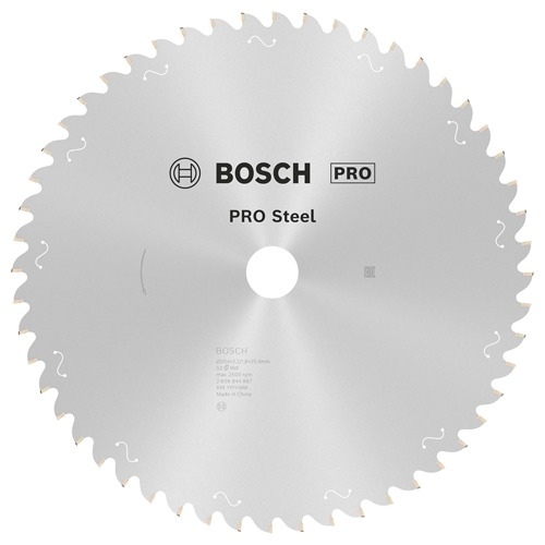 HOJA SIERRA BOSCH 2608844867 254X25,4 52DPRO STEEL