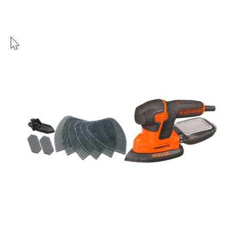 LIJADORA B&D KA2000KA10 120W C/ACC+CAJA DET MOUSE