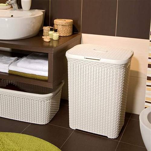 PONGOTODO CURVER HAMPER NATUR 60L BLANCO 189207